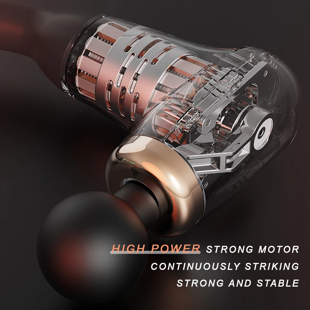 Fascia gun Handle Elbow 3 Modes 6 Gears Adjust Muscle Relaxation Massage Percussion Hammer for Athletes - Image 4