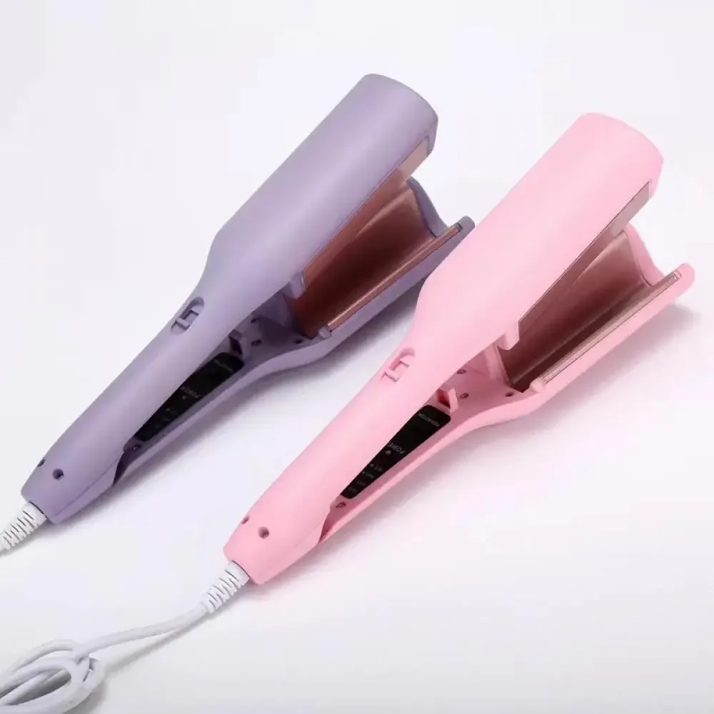 Hair Curling Iron 32mm Deep Wave Hair Curler 4 Temperature Adjustable Fast Heating Crimping Iron Styler Wand for All Hair Style - Image 6