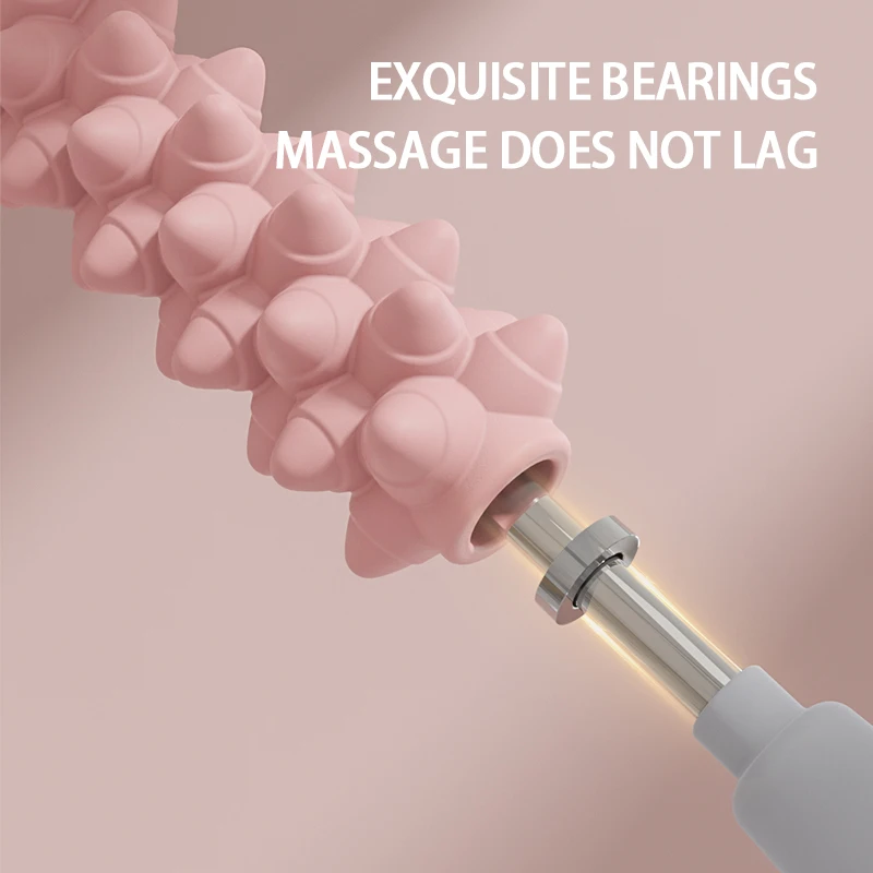 Yoga Massage Stick Yoga Fitness Wolf Teeth Muscles Massage Stick Calves Thighs Quadriceps Arm Forearm Relaxation Artifact Roller - Image 4