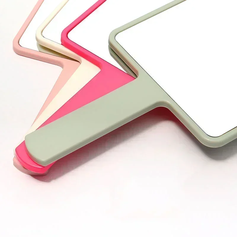 Eyelash Extension Handheld Makeup Mirror Square Makeup Vanity Mirror with Handle Hand Mirror SPA Salon Compact Mirrors - Image 4