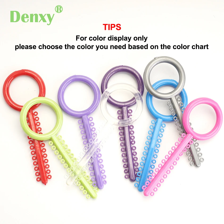 1040 pcs Dental Orthodontic Elastic Ligatie Ties Elastomeric Ligature Ties Rubber Bands O Ring Teeth Braces Dentistry Materials - Image 5