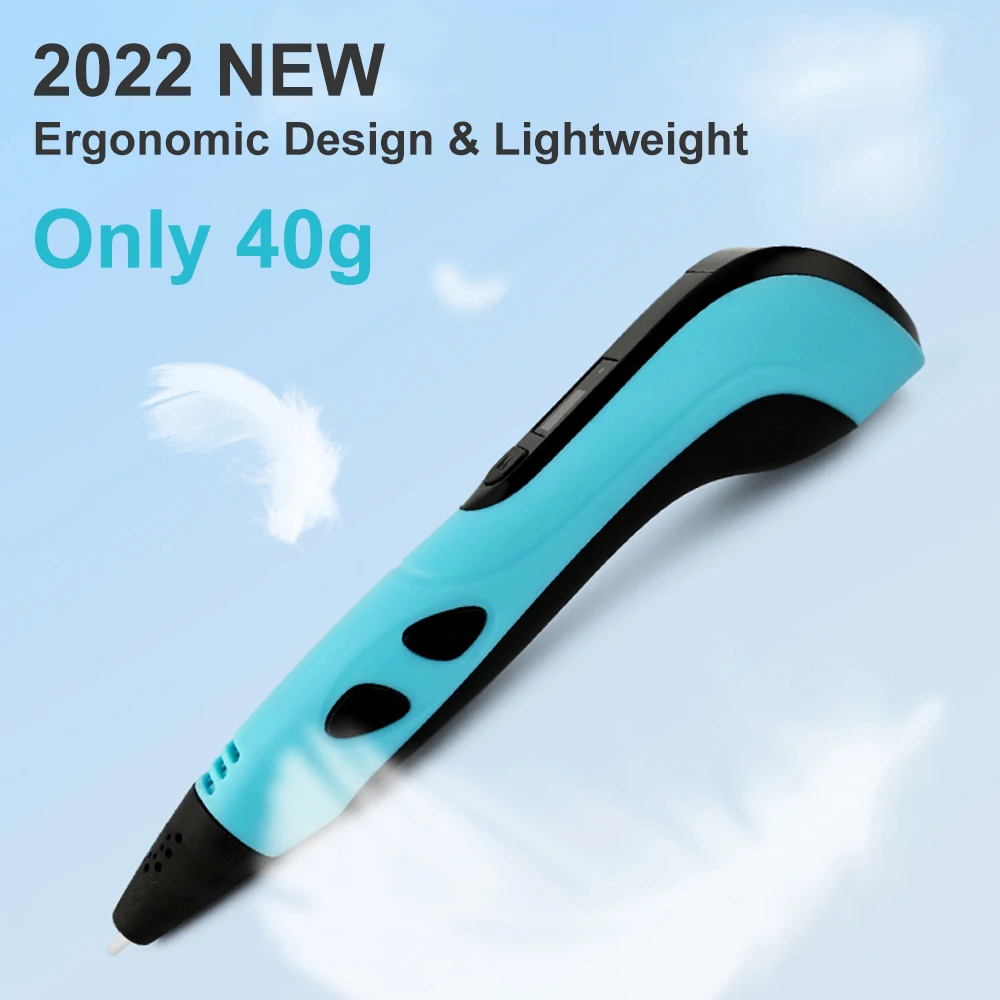 2022 NEW 3D Printing Pen 3d Pen Set for Kids Chidren Child's Birthday Christmas Creative DIY Gift LCD Display with PLA Filament - Image 5