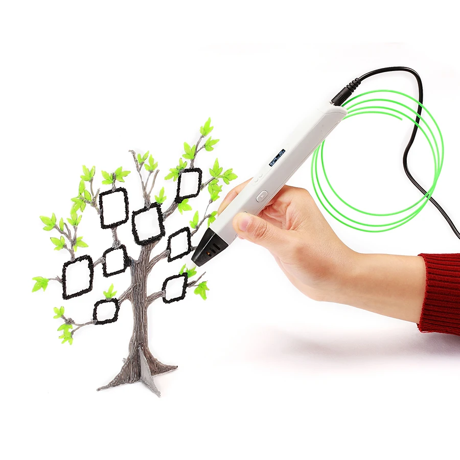 Hot Selling RP800A 3D Pen Scribble Pen OLED Display 3D Printing Pen With PLA Filament For Doodling Making Christmas Presents - Image 6