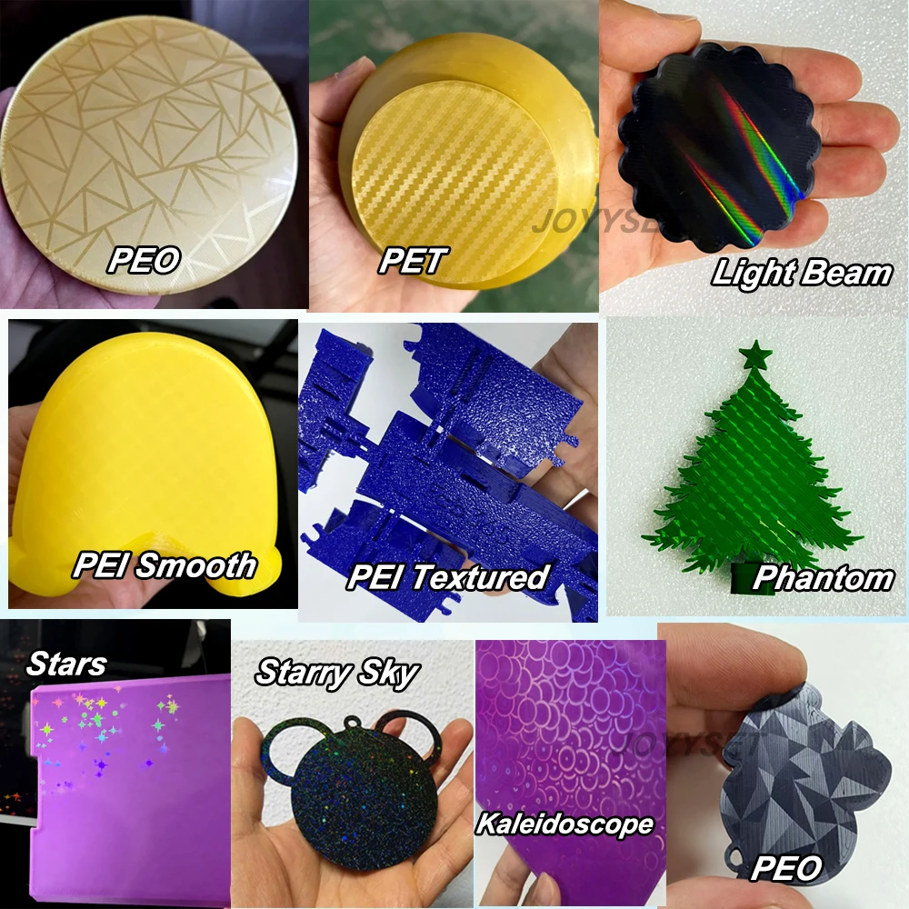 X1C P1P P1S A1 X1 Build Plate for Bambu Lab Plate Smooth PEI Sheet PEO PET for Bambulabs x1 p1p 3D Printer Heatbed Build Plate - Image 5