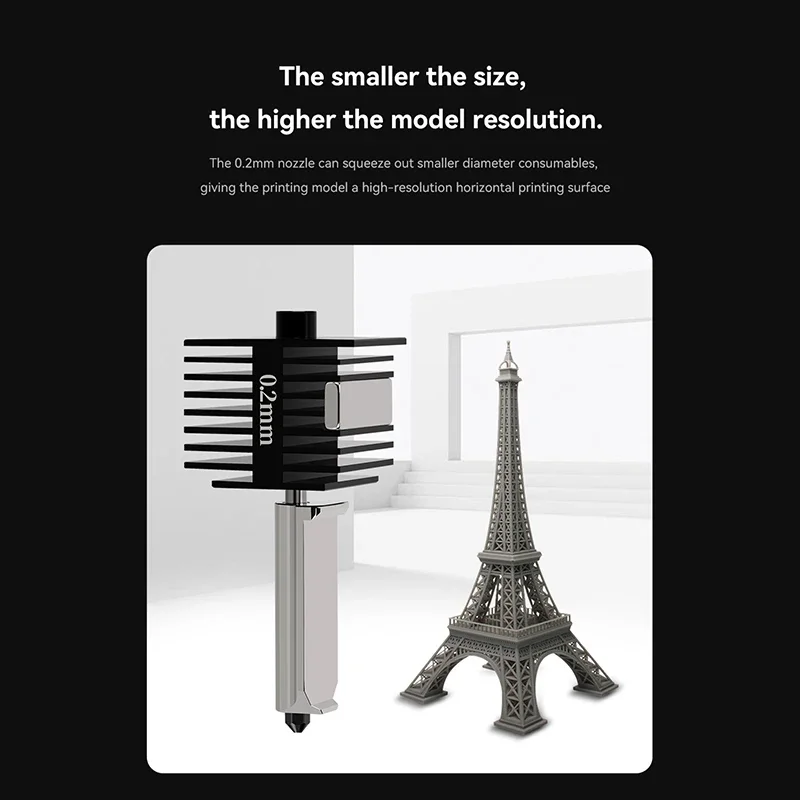 Hotend For Bambu Lab A1 mini Assembly Hotend Kit 0.2 0.4 0.6 0.8MM Replaceable Nozzle For 3D printer Bamboo Lab A1/A1 mini - Image 3