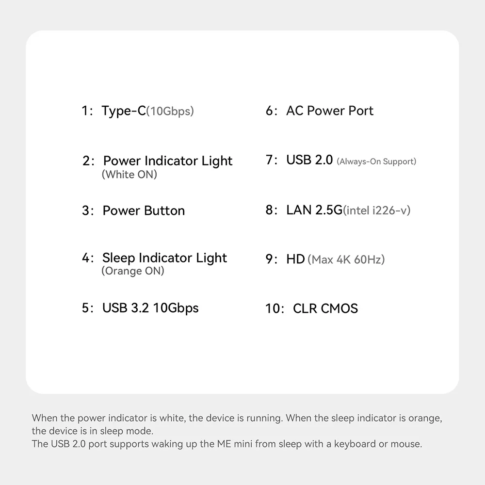 NEW Home Network Storage MINI Host Beelink ME Mini NAS Intel Twin Lake N150 LPDDR5 4800MHz 12G 16G RAM 2T SSD WiFi6 Dual 2.5 Lan - Image 6