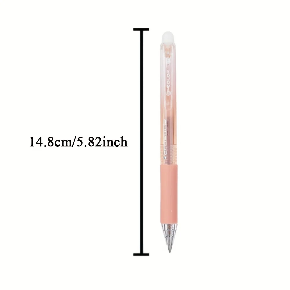 1Set 12/24/36pcs colorful retractable quick-drying neutral pen large capacity erasable gel pens - Image 3