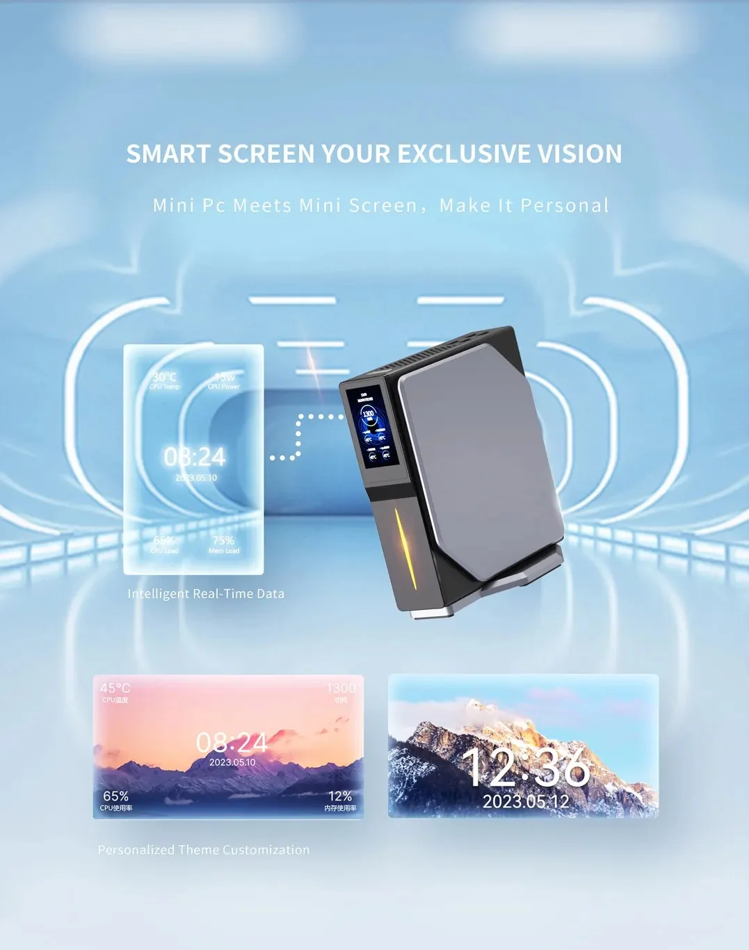 Popular windows 11pro S1 Mini Pc INTEL 12TH N150 N100/N95 CPU Desktop Computer S1 Barebone System DDR4 8G 16GB MINI Computrer - Image 2