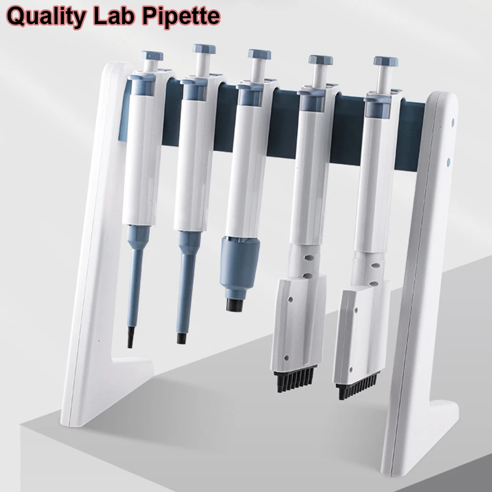 H Quality Laboratory Micro Pipette Gun Lab Single Channel Pipettor Digital Adjustable Plastic Pipette Half Autoclavable with Tip - Image 5
