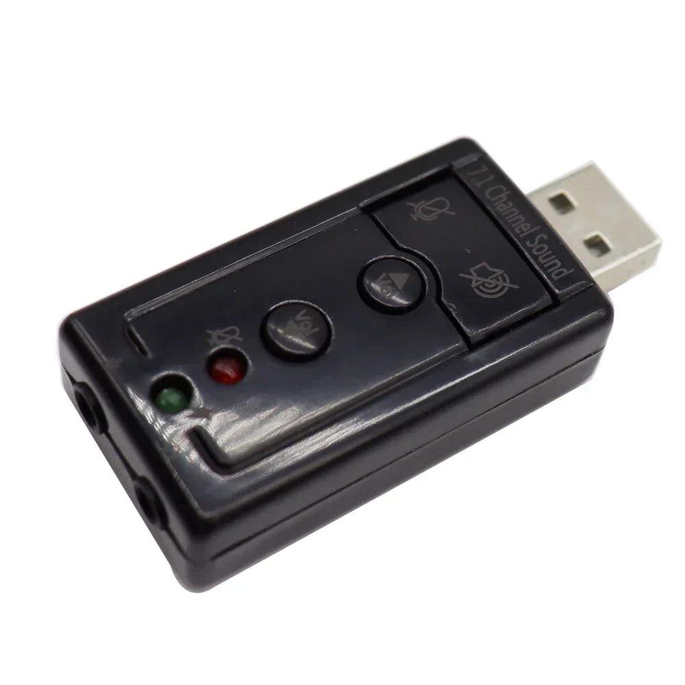 VIRTUAL 7.1 External USB Sound Card USB to Jack 3.5mm Headphone Audio Adapter Micphone Sound Card For Mac Android Linux - Image 3