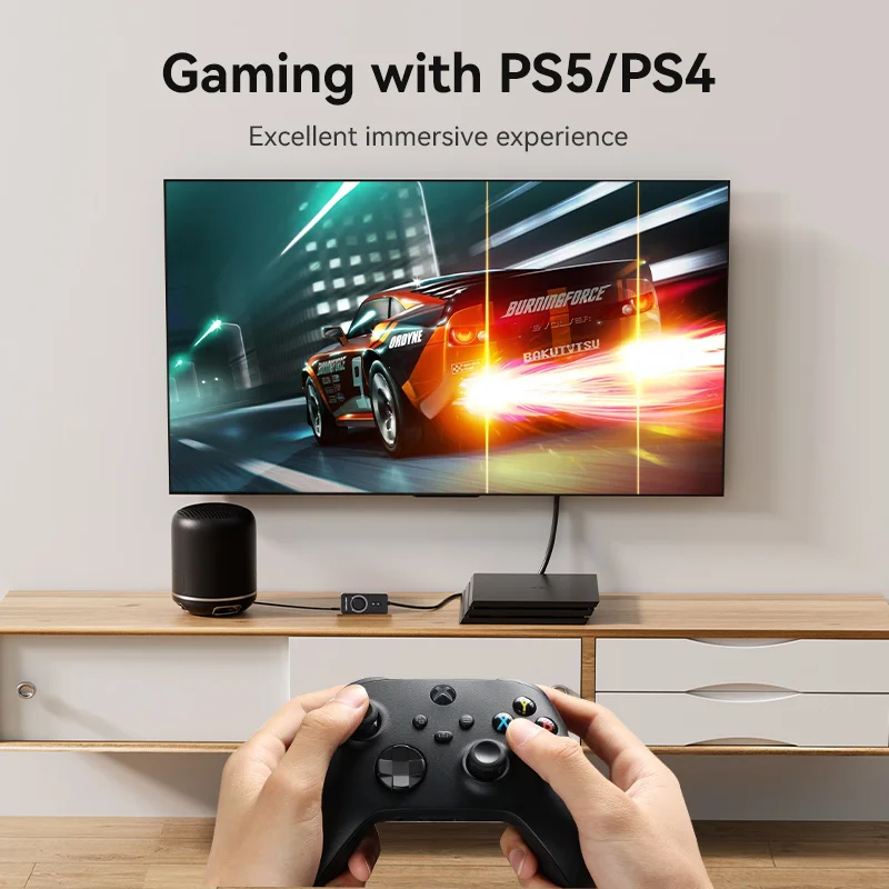 Vention USB External Sound Card USB to 3.5mm Audio Adapter USB to Earphone Microphone for Macbook Computer Laptop PS4 Sound Card - Image 4