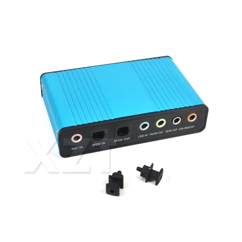 Newest Hot USB 2.0 Sound Card 6 Channel 7.1 and 5.1 Optical External Audio Card SPDIF Controller for PC Laptop Desktop Tablet - Image 3