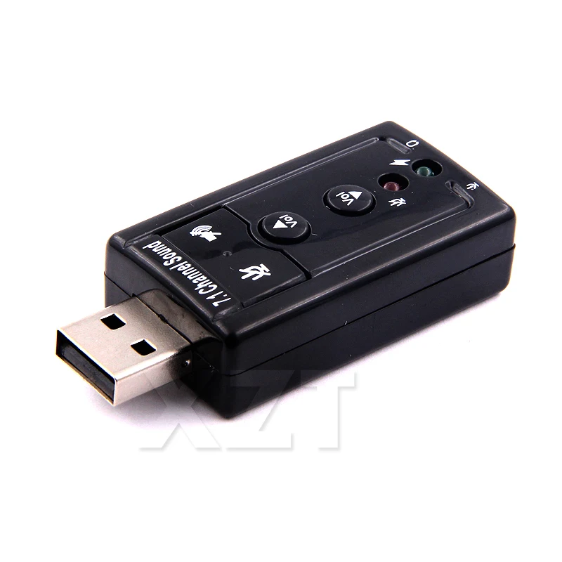 VIRTUAL 7.1 External USB Sound Card USB to Jack 3.5mm Headphone Audio Adapter Micphone Sound Card For Mac Android Linux - Image 3