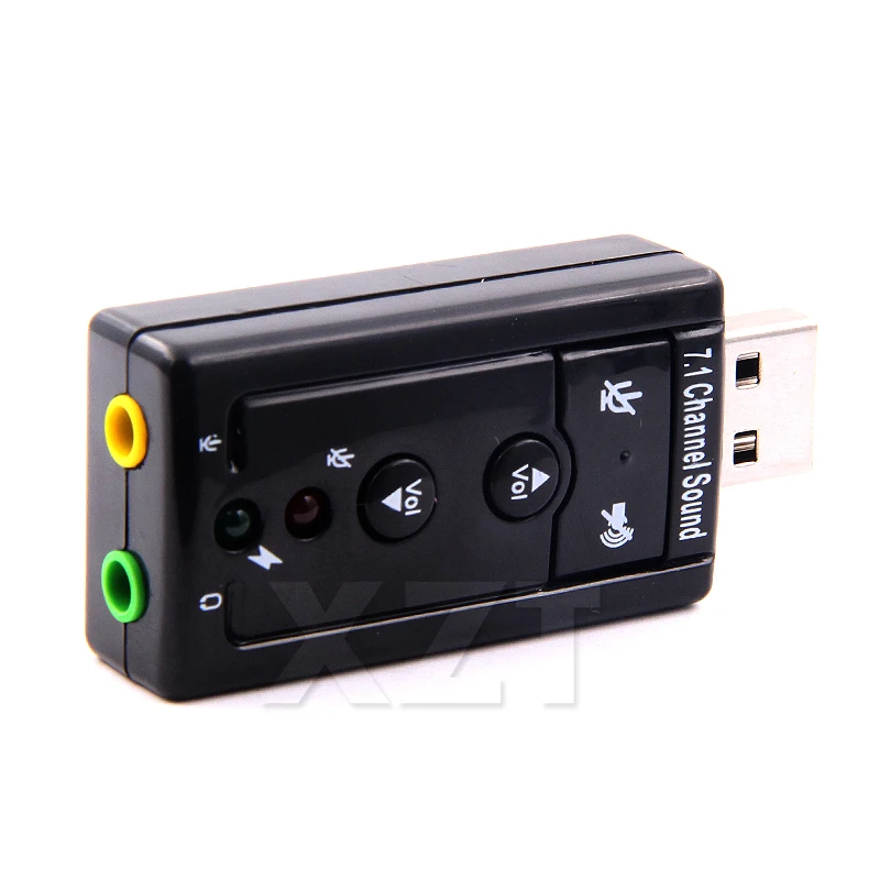 VIRTUAL 7.1 External USB Sound Card USB to Jack 3.5mm Headphone Audio Adapter Micphone Sound Card For Mac Android Linux - Image 5