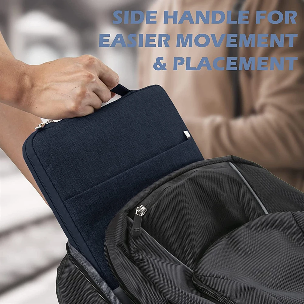 Portable Laptop Sleeve Bag Soft Cover 11 12 13 14 15 15.6 16 Inch for Macbook Huawei Xiaomi HP Dell Lenovo Laptop Sleeve Handbag - Image 6