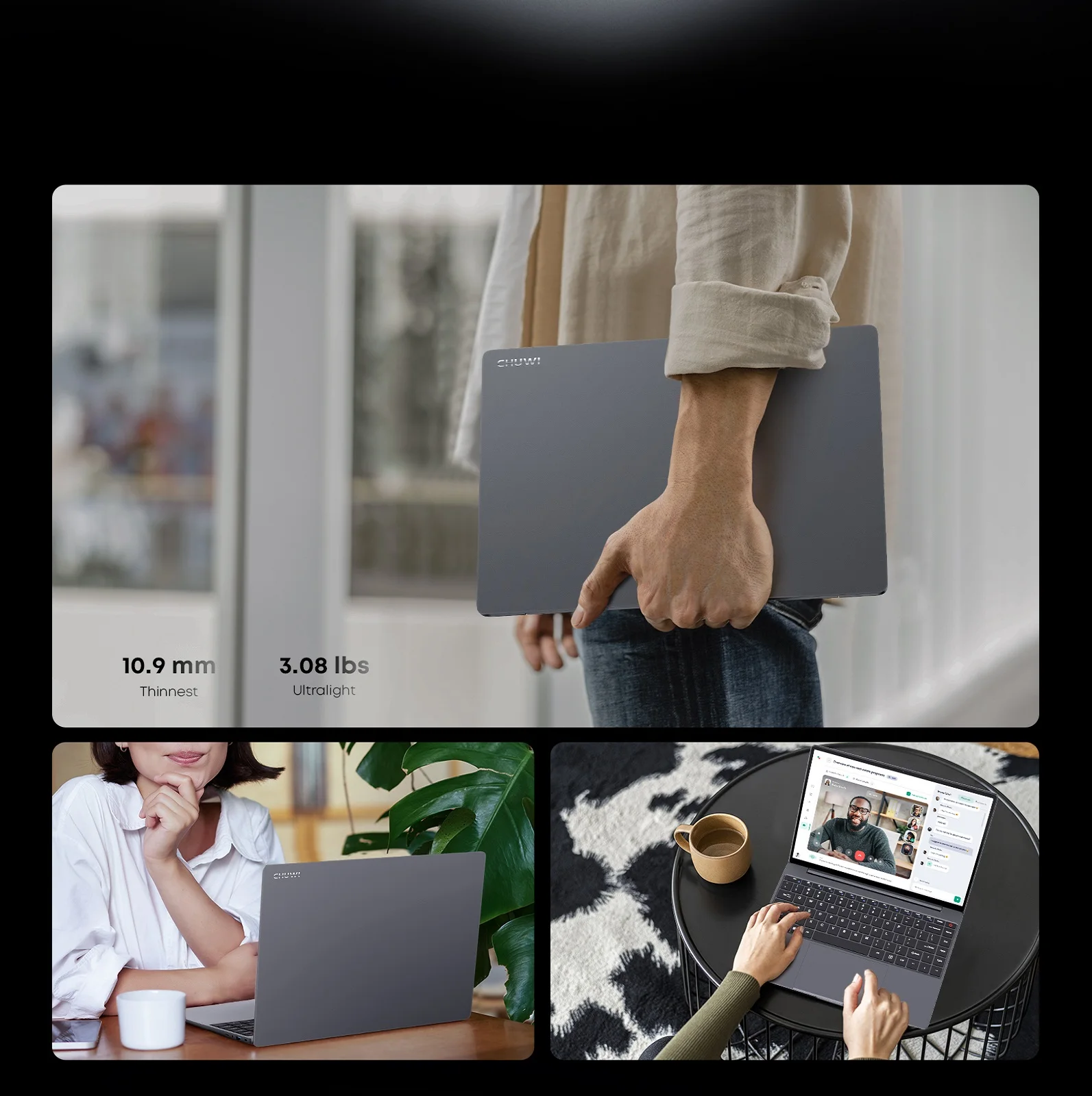 CHUWI Corebook X Laptop R5-7430U 14 inch FHD Screen 16GB RAM 512GB SSD WIFI 6 Windows 11 Gaming NoteBook AMD R5 Computer PC - Image 6