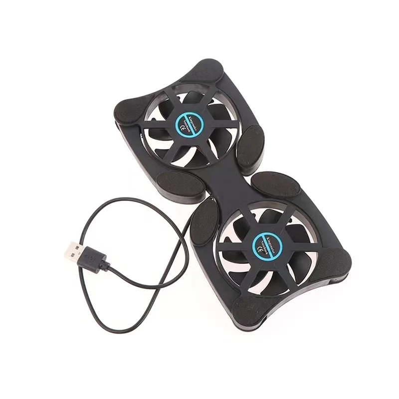 USB Mini Laptop Fan Stand Notebook Foldable Folding Fan Cooler Notebook Cooling Pad Radiator Cooler Master Computer Accessories - Image 5