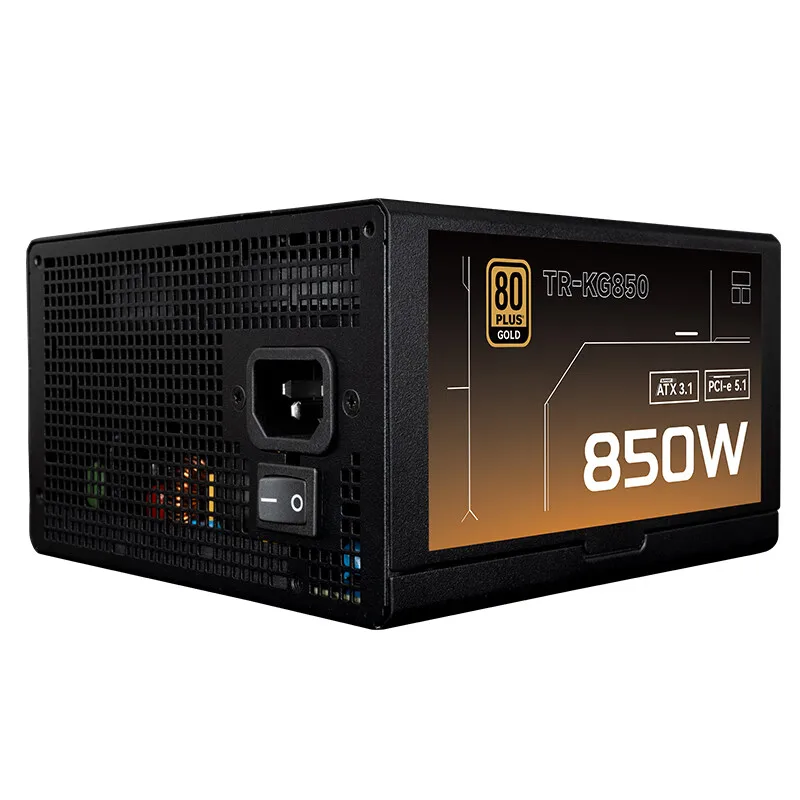 Thermalright TR-KG850 Black Gold medal fully modular power supply/support ATX3.1/Voltage 100-240V/850W/750W support PCI-E5.1 - Image 3