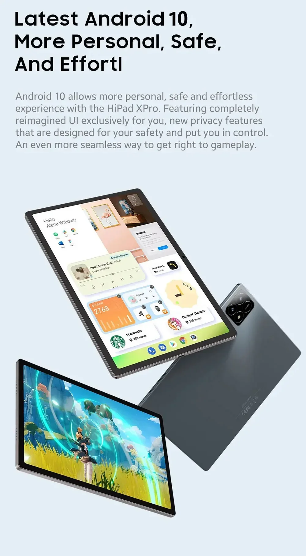 Pad 7S Pro Global Version Tablets Android Tablet PC 4GB+32GB Original 5G Dual SIM Children Kids Tab Tablet With keyboard 2025 - Image 6