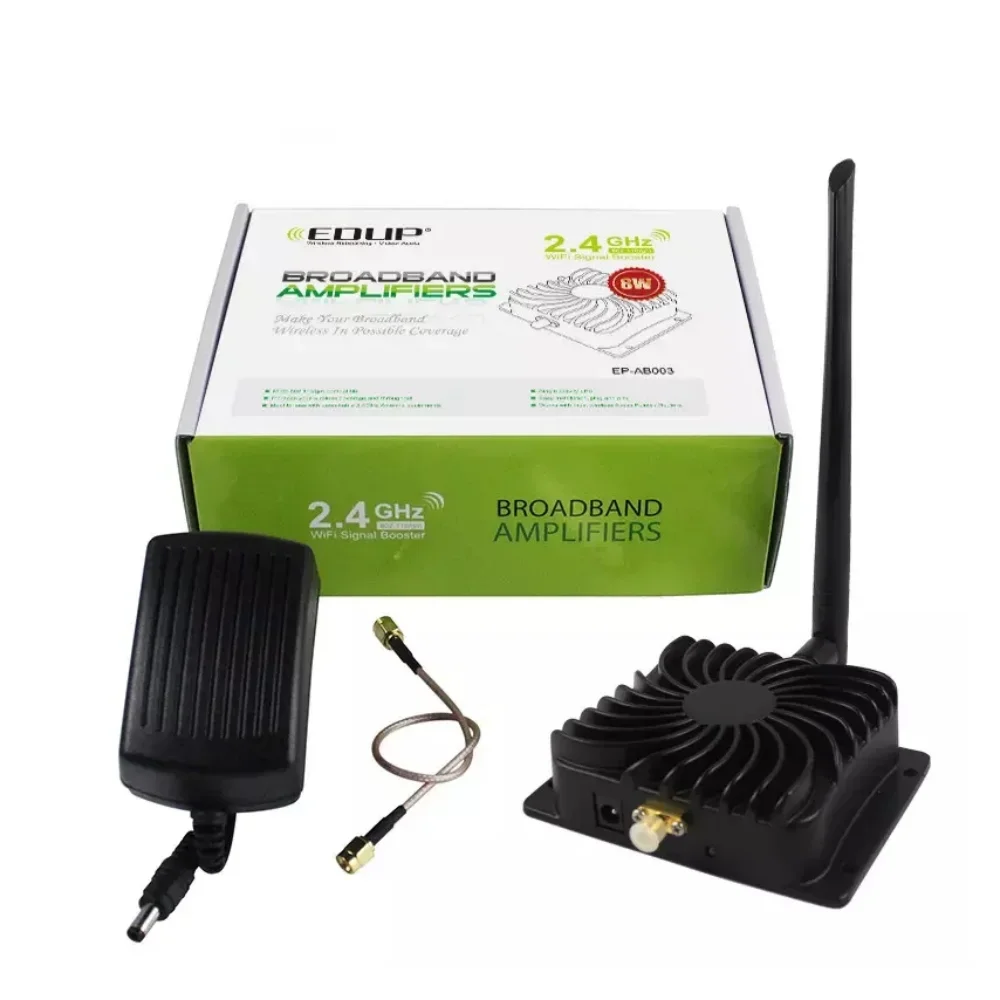 EDUP 8W WiFi Booster 2.4GHz Wifi Power Signal Amplifier Router Range Extend Wireless Remote Control Long Range Extender - Image 4