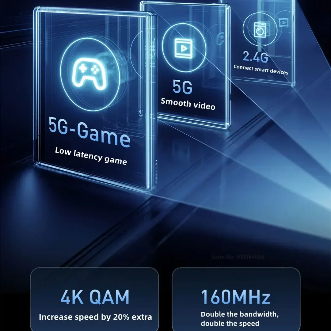 Xiaomi Mi Router BE7000 7000 Tri-Band WiFi Repeater VPN 1GB Mesh USB 3.0 IPTV 4 X 2.5G Ethernet Ports Modem Signal Amplifier - Image 5