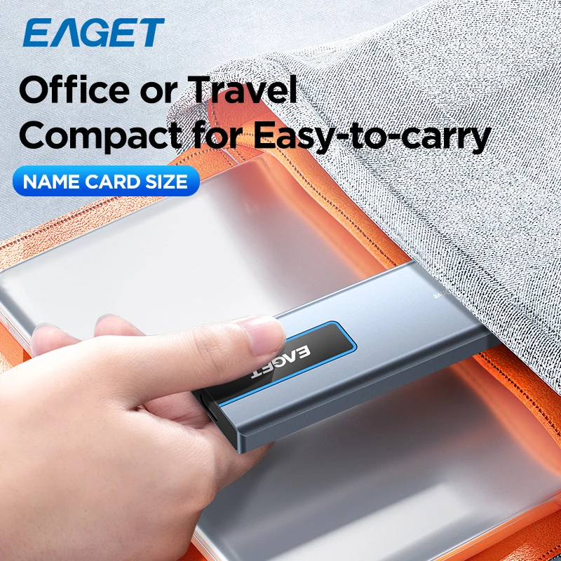 Eaget NVMe External SSD 1TB 2TB Hard Drive 5gbps 10gbps Type C USB 3.2 RGB Portable Hd Solid State Disk for Laptops PC Mac - Image 5