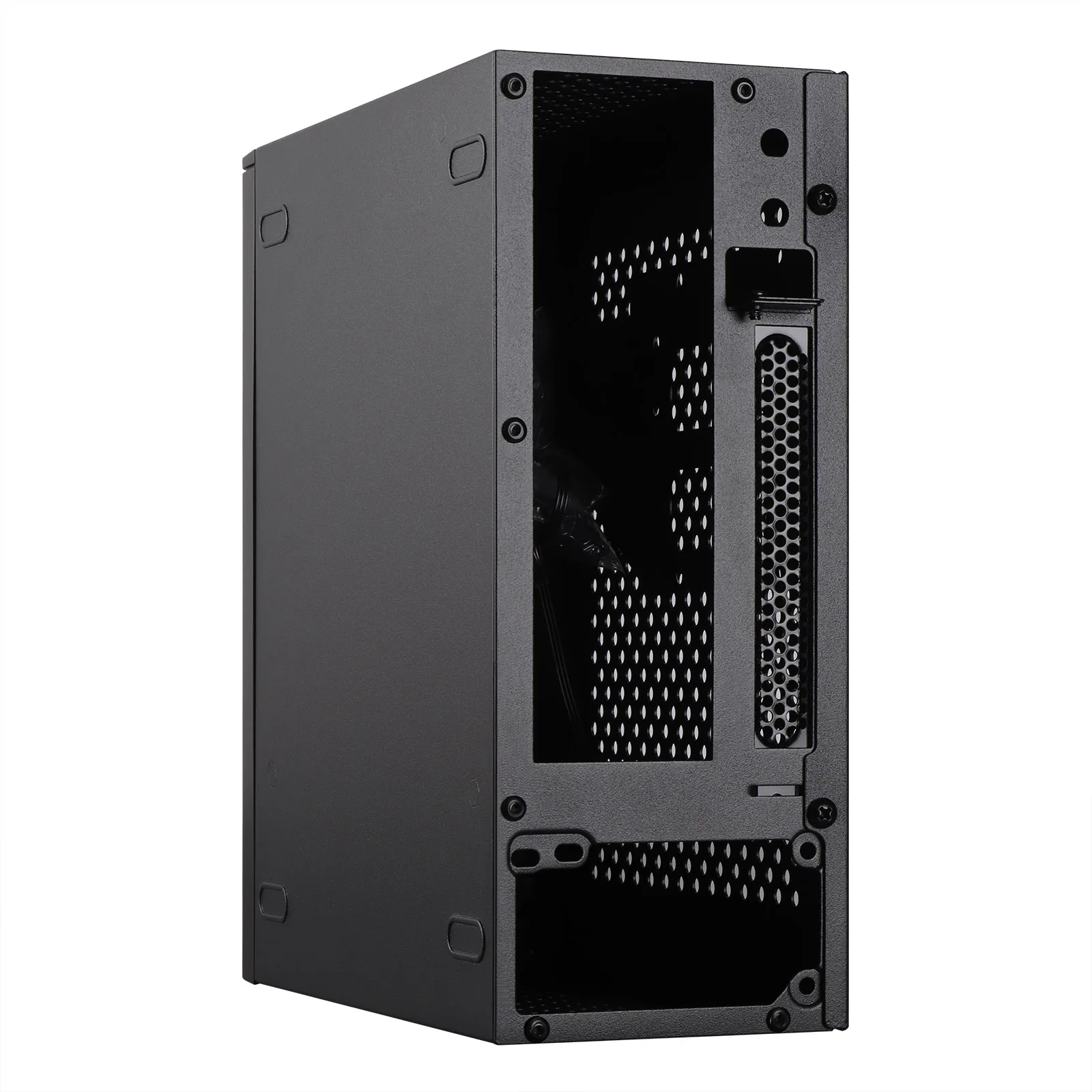 D32R Mini ITX Case, SFF Small Form Factor, Mini-Tower HTPC Computer Cases, Vented Panels 0.8mm SPCC PC Chassis - Image 4