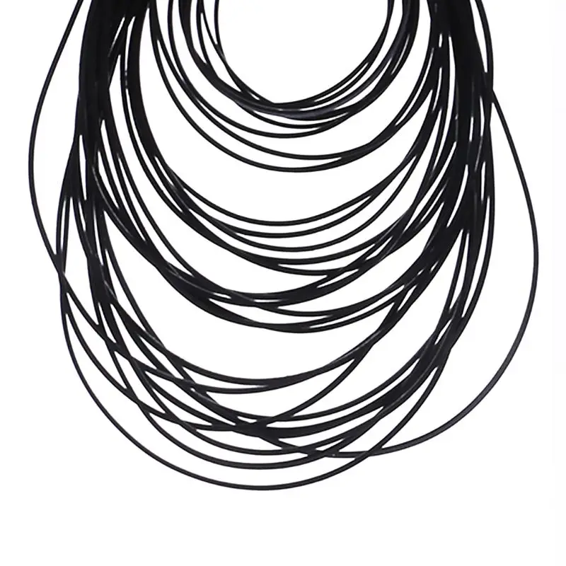 30Pcs Universal Mix Cassette Tape Machine Belts Assorted Common Belt Pro for Recorders CD-ROM Video Machines Walkman DVD Drive - Image 4