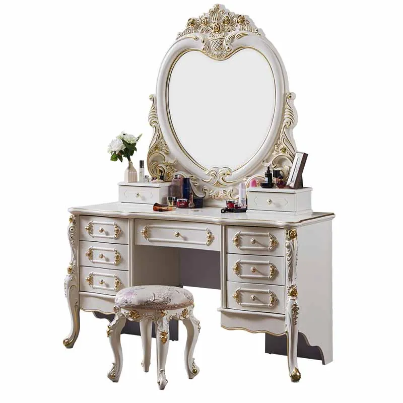 Modern Box Drawers Dresser Eithe Bedroom Girl Large Luxury White Dressing Table Makeup Living Room Comoda Pra Quarto Furniture - Image 6