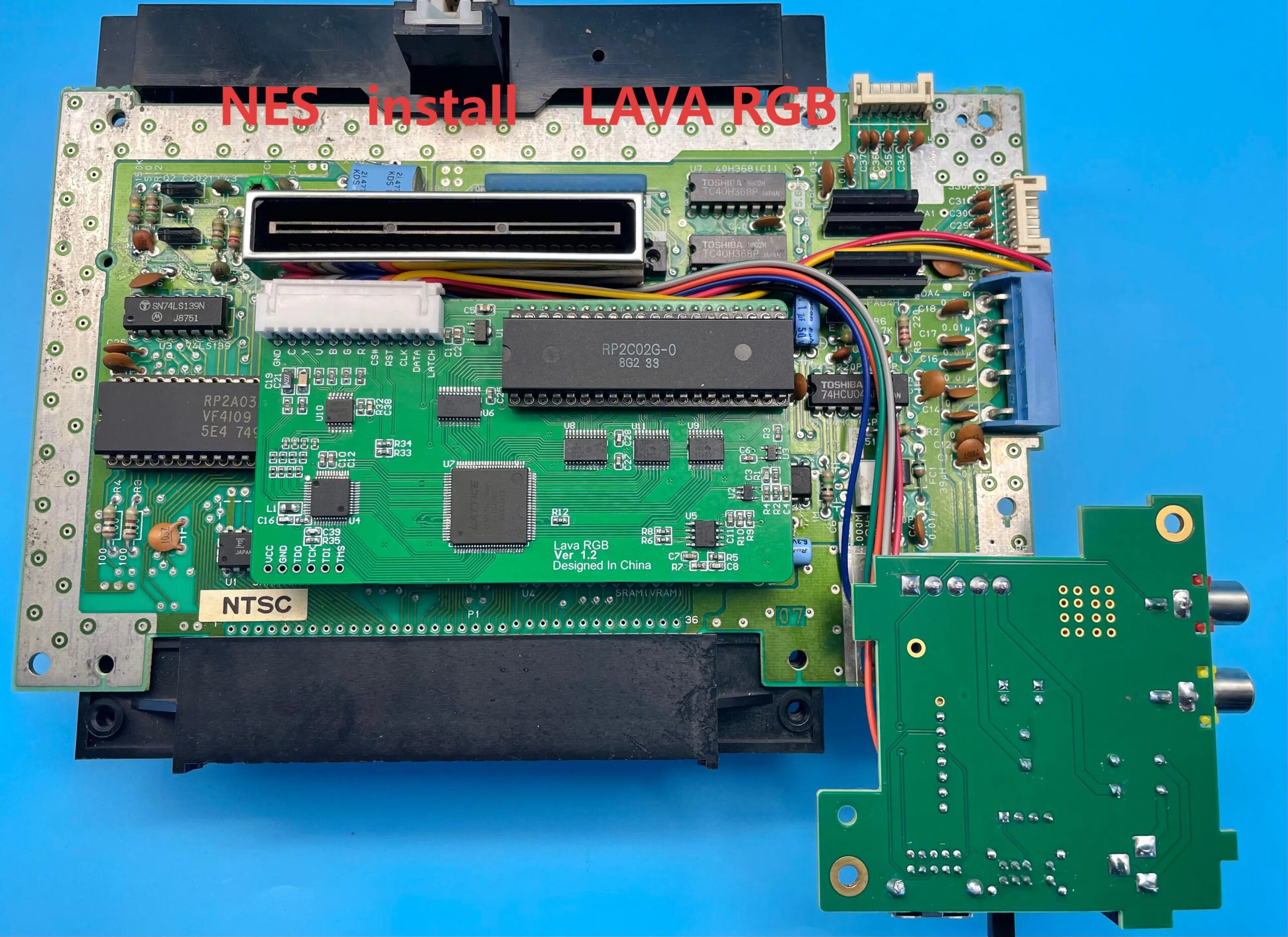 Famicom Nes Av Famicom Retro Video Game Accessories Rgbfc Rgb Fc Nesrgb Lava Rgb Version 2.0 - Image 3