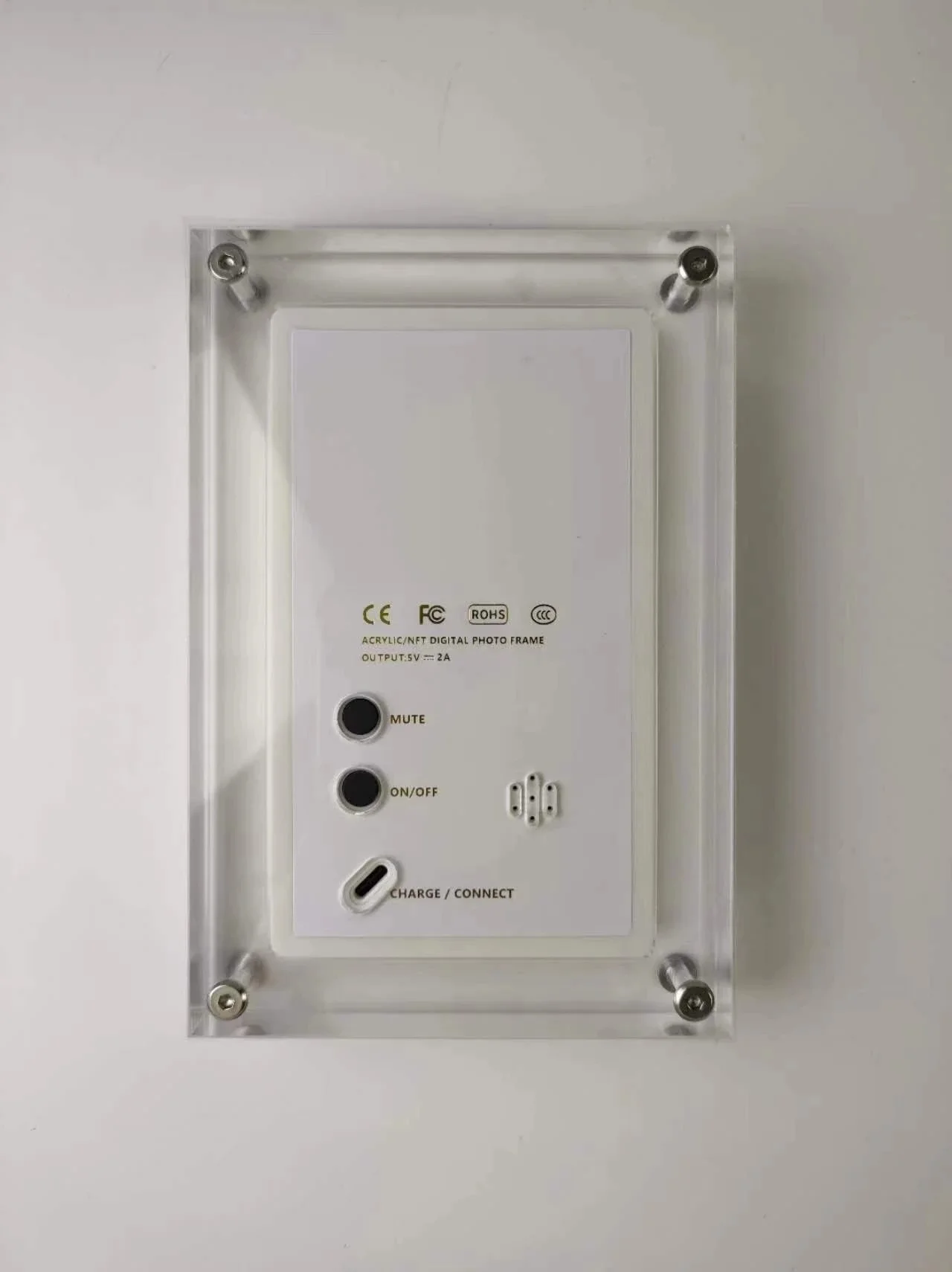 Acrylic Digital Photo Frame 5/7 Inch 1000mAh Vertical Display IPS Screen 4G Memory Battery Porta Retrato Digital - Image 6