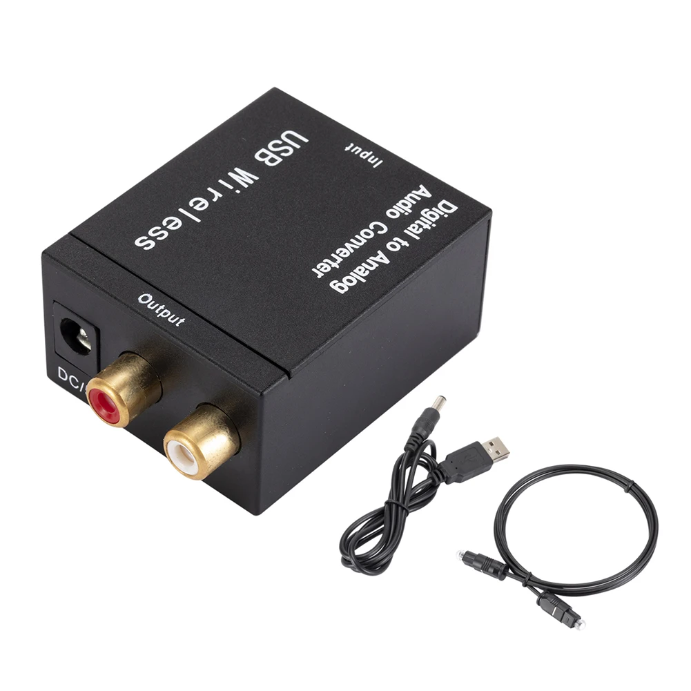 192KHz Audio Decoder SPDIF DAC Amplifier Toslink Coaxial Signal To RCA R/L Digital To Analog Receiver for Amp Receiver Speaker - Image 3
