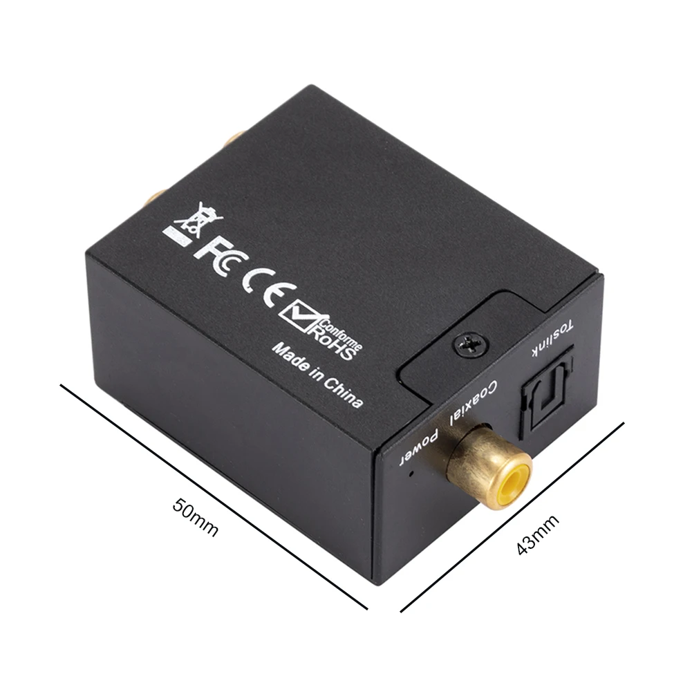 192KHz Audio Decoder SPDIF DAC Amplifier Toslink Coaxial Signal To RCA R/L Digital To Analog Receiver for Amp Receiver Speaker - Image 6