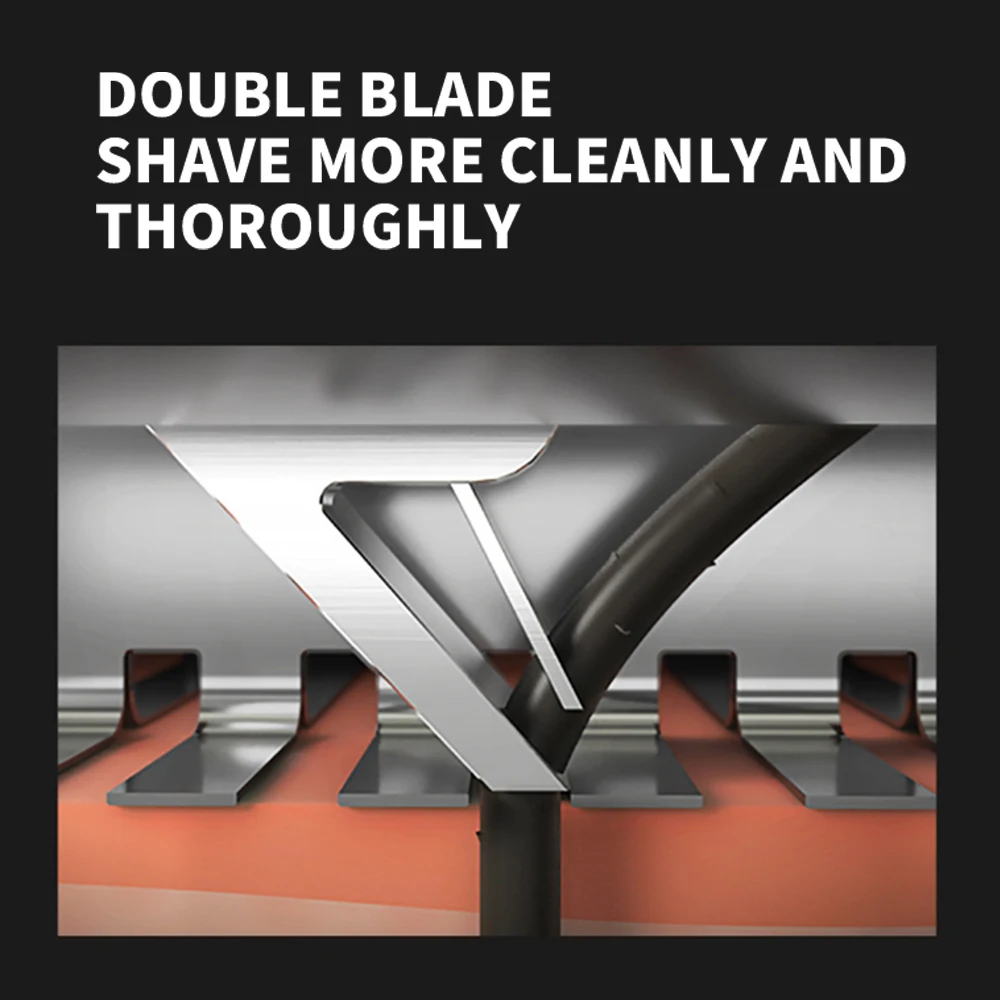 XIAOMI MIJIA S500 Electric Shaver Dry Wet Shaving Triple Blade Trimmer Beard Floating Head Men's Shaver Electric Razors Machine - Image 3