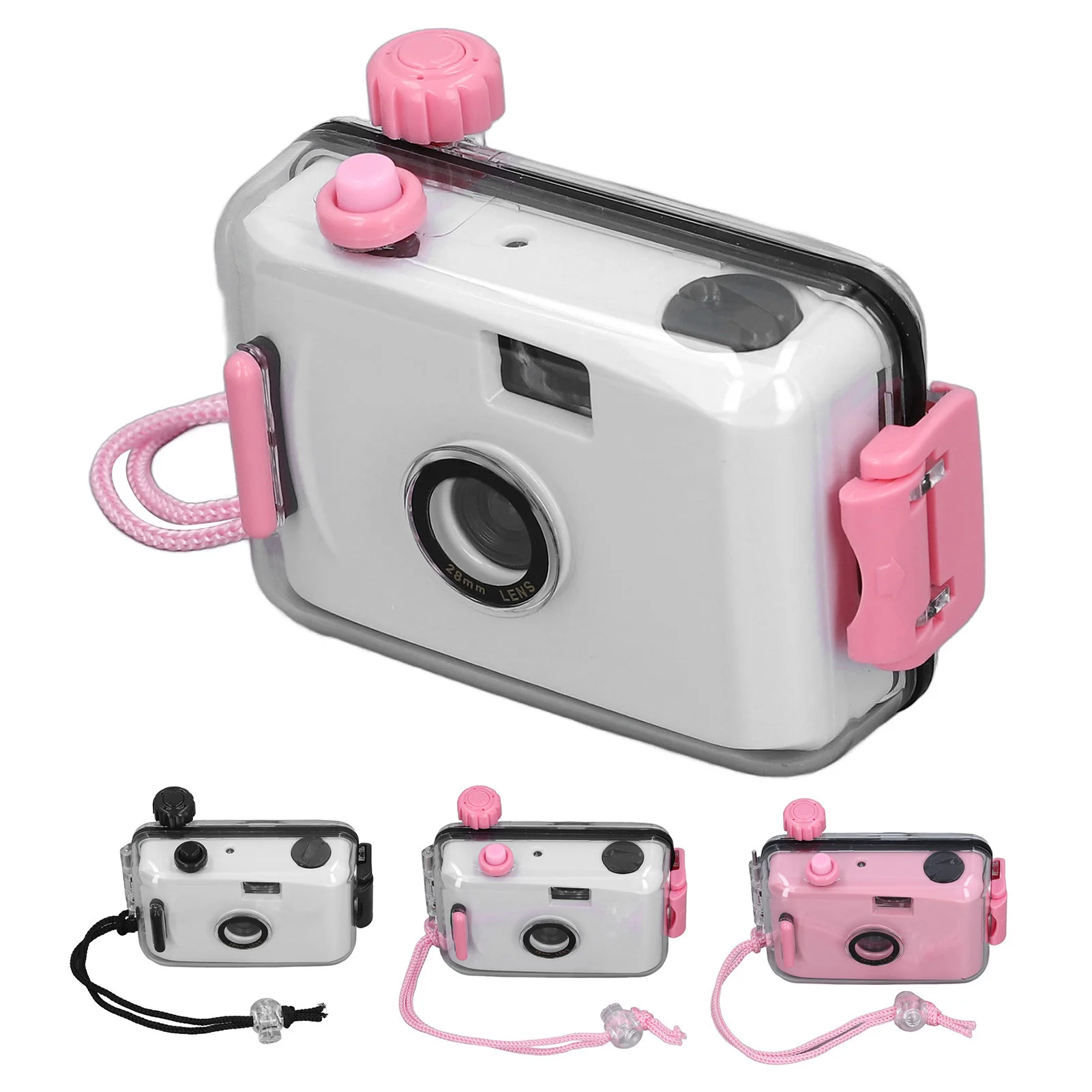 35mm Reusable Film Camera with Waterproof Case for Snorkeling with Shutter Speed 1/100s F/9 28MM Lens 35mm Reusable Film Camera - Image 5