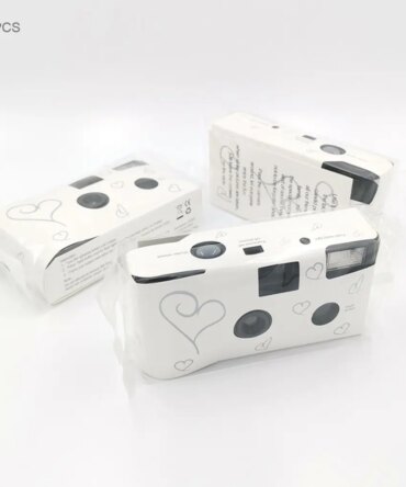 1-6PCS Retro 16/27 Photos 35mm Disposable Film Camera Manual Fool Optical Camera Children&s Gift Single Use Camera Film Sets