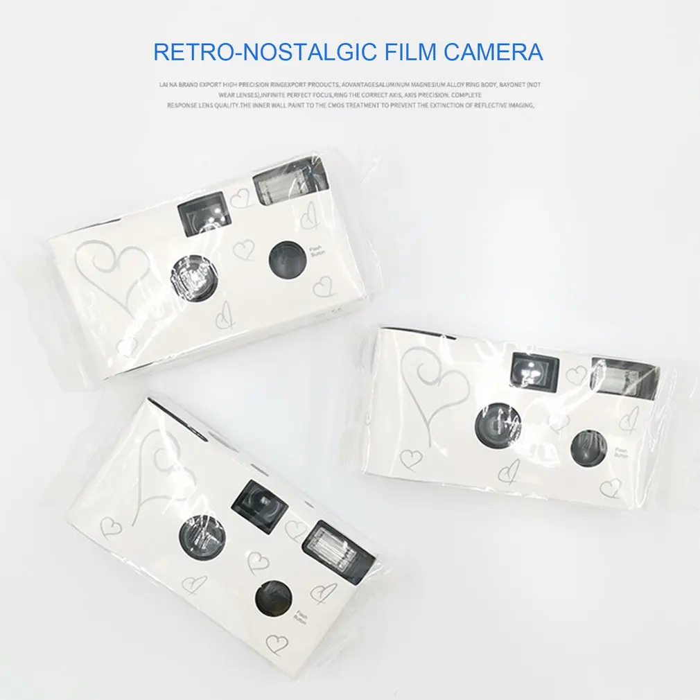 1-6PCS Retro 16/27 Photos 35mm Disposable Film Camera Manual Fool Optical Camera Children&s Gift Single Use Camera Film Sets - Image 2