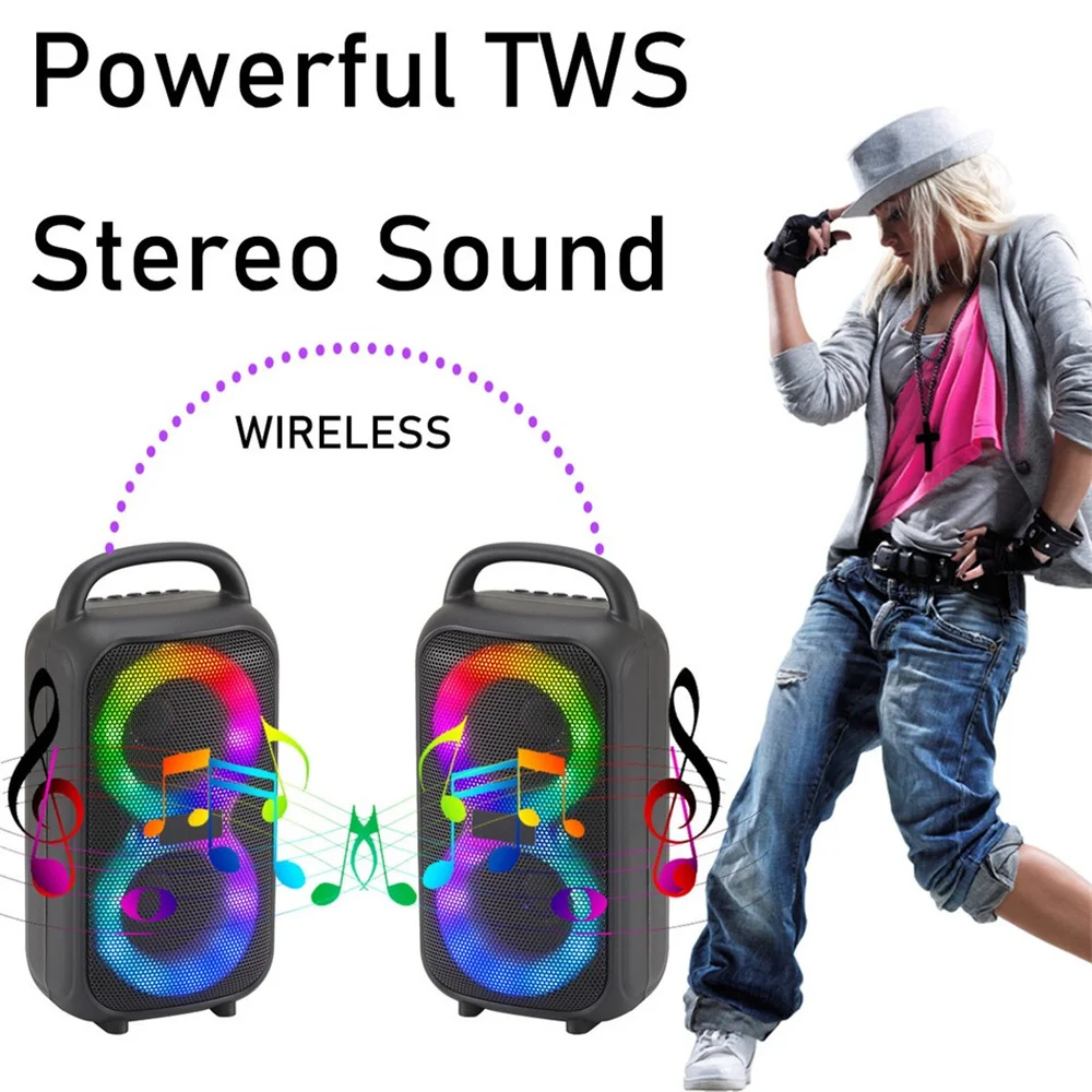 1000W Party Portable Speakers Bluetooth Wireless Boombox Sound Large Speaker Dual 3 inche Subwoofer for Outdoor Dancing Famliy - Image 3