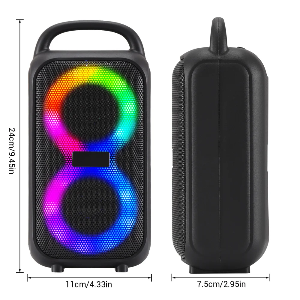 1000W Party Portable Speakers Bluetooth Wireless Boombox Sound Large Speaker Dual 3 inche Subwoofer for Outdoor Dancing Famliy - Image 4