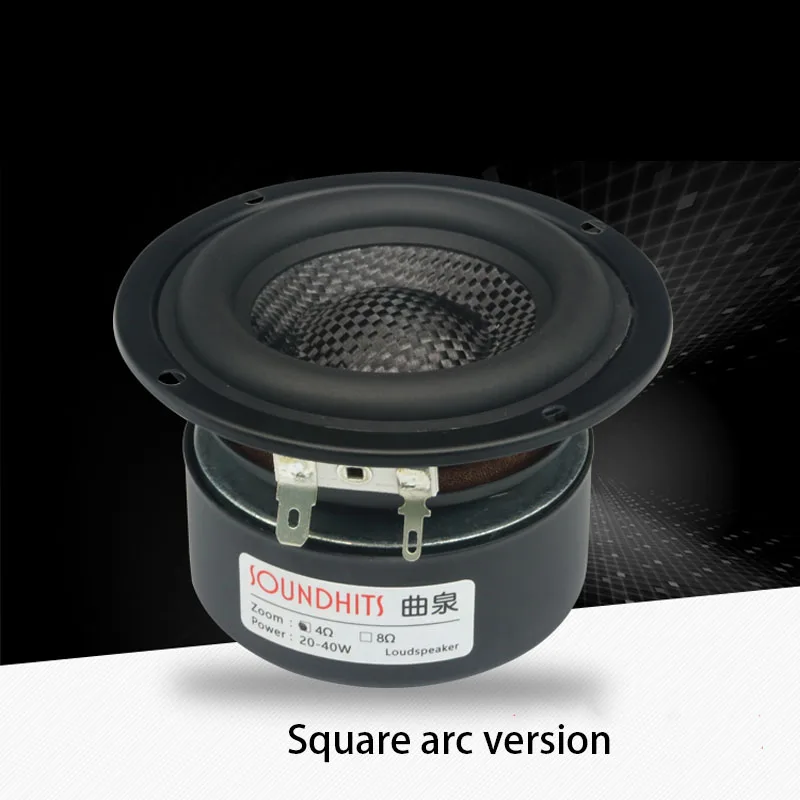 25~40W 3 Inch Speaker Unit 4~8ohm Woofer Subwoofer Speaker Bass Hifi LoudSpeaker Units Glass Fiber Woven Basin Low Frequency - Image 5