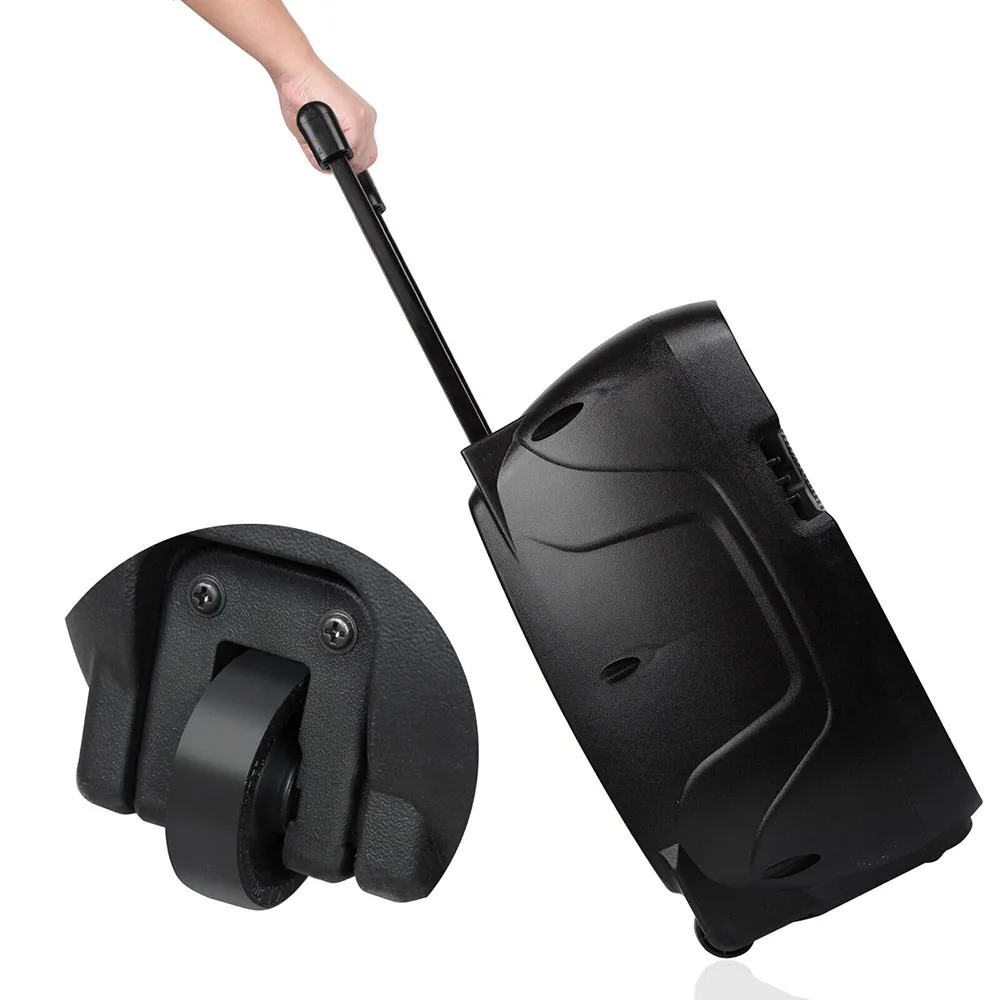 3000 Watts Wireless Portable Party Bluetooth Speaker With Microphone & Remote 8" Subwoofer High Quality Big Sound - Image 5