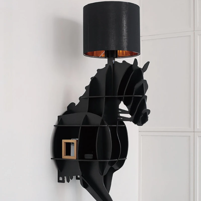 Organizer Living Room Cabinets Open Shelves Light Accent Modern Display Cabinet Storage Wall Luxury Vitrina Home Furniture - Image 4