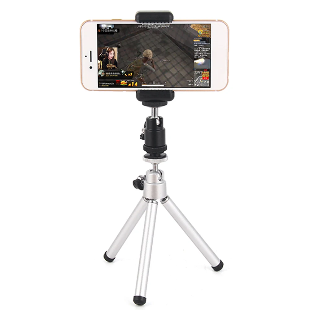 Mobile Phone Clip Holder Environmental Protection and Durability 360 Ball Head Hot Shoe Adapter Mount for Camera Tripod