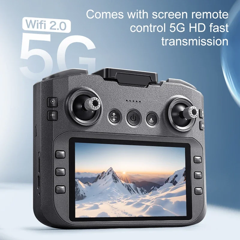 Xiaomi A14 pro Max Drone 8k HD Dual Camera GPS Brushless Optical Flow Obstacle Avoidance 4.5-inch Large Screen Uav Rc 20000m New - Image 3