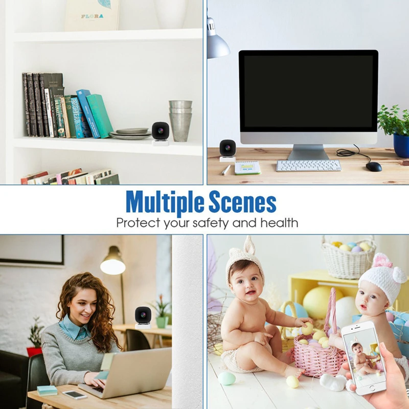 Xiaomi 4K Mini Security Camera Full Color Night Vision WiFi Monitor IP65 Waterproof Motion Detect Surveillance With 2 Way Audio - Image 6