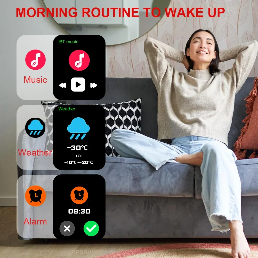 2025 H9 Smartwatch Dial to Answer Calls Calorie Tracking Heart Rate Blood Oxygen Monitoring Bluetooth Multifunctional Smartwatch - Image 4