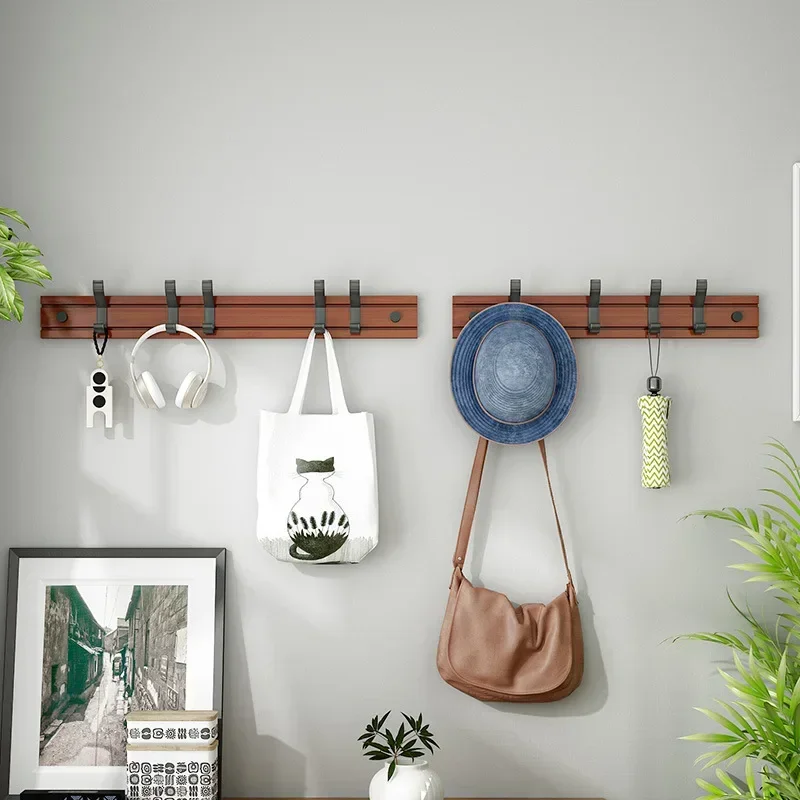 Nordic Fashion Style Bedroom Furniture Coat Rack Clothes Hanger Hooks Living Room Closet Bamboo Hat Racks Coat Hanger Wall Hook - Image 4