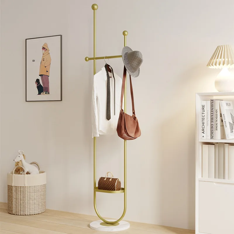 Stand Portable Clothes Rack Bedroom Floor Holder Clothes Hanger Hat Rack Home Modern Perchero De Pie Clothing Store Furniture - Image 4