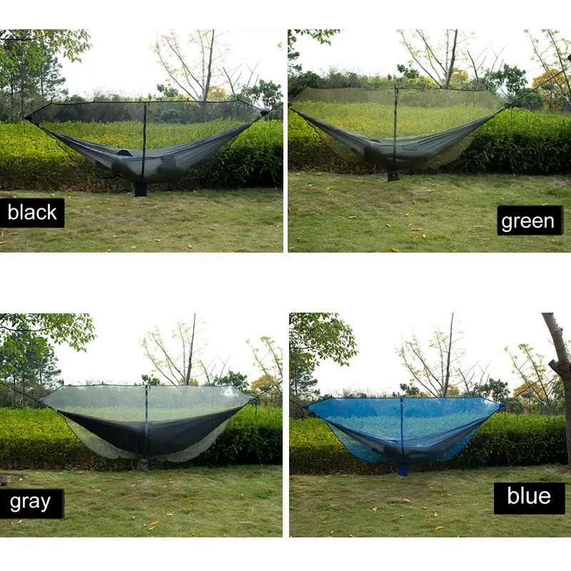 Outdoor Lightweight Travel Portable Separating Hanging Mosquito Net Bugs Net for Camping Hammock - Image 6