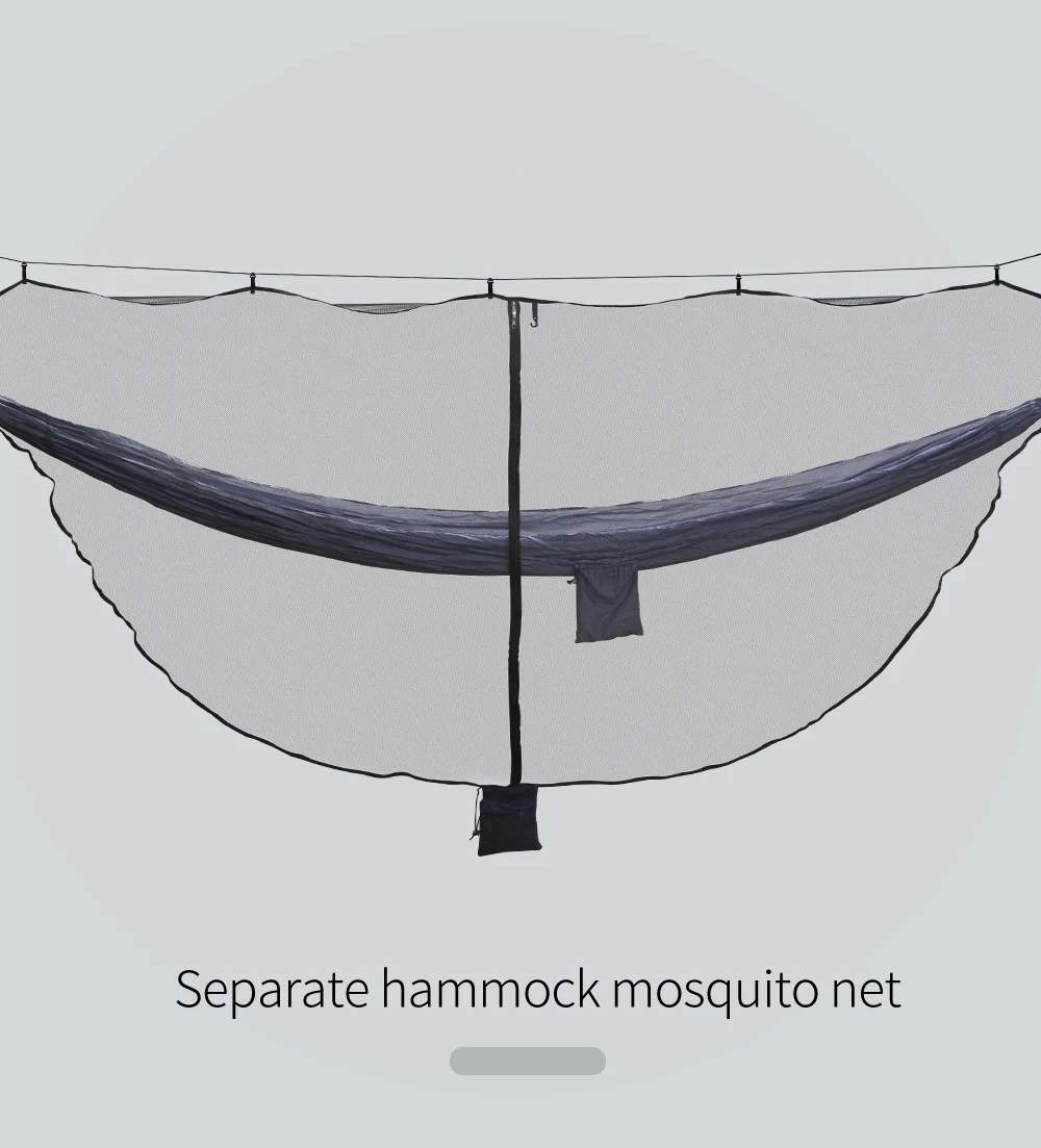 Outdoor Lightweight Travel Portable Separating Hanging Mosquito Net Bugs Net for Camping Hammock - Image 3